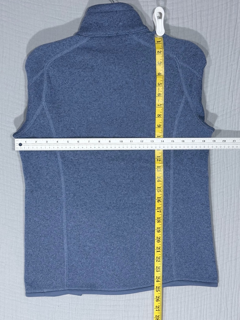 💙 NWOT | Patagonia | Better Sweater | Heathered Blue Half-Zip Fleece Pullover | - Picture 3 of 6